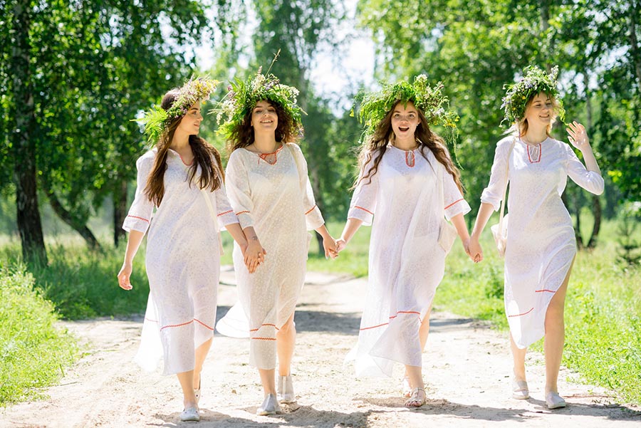 Slavic girls in Ramadi