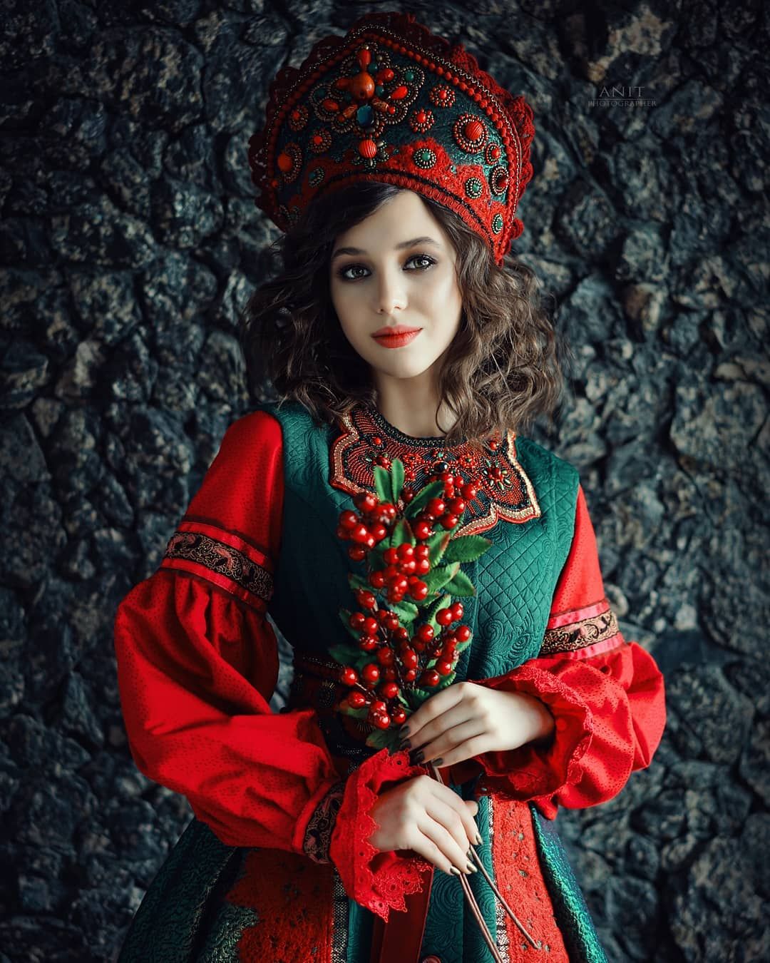 Nude girl Women in Slavic costumes in Ramadi